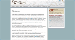 Desktop Screenshot of digitalantiquity.org